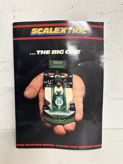 Scalextric The Big One Magazine 1980 Electric Model Slot Car Racing