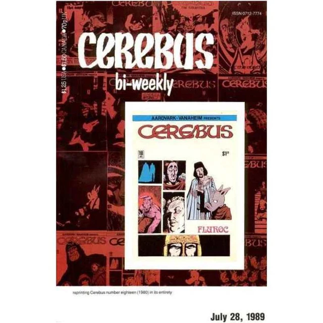 Cerebus Bi-Weekly #18 in Very Fine condition. Aardvark-Vanaheim comics [z;
