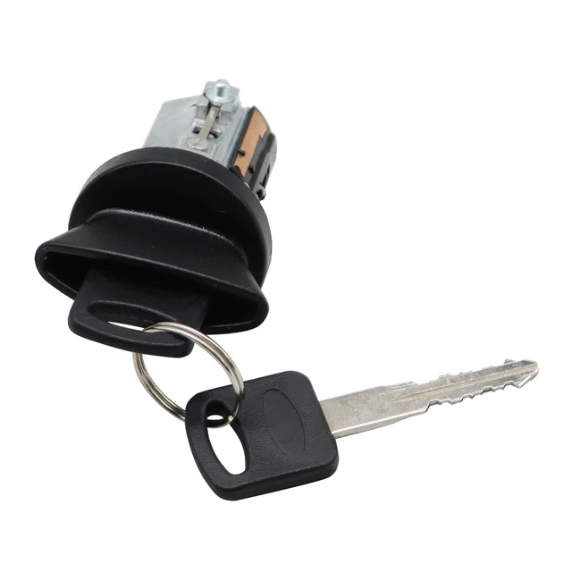 Ignition Lock Cylinder New With Key For Ford, Lincoln, Mercury - Black - Foto 2