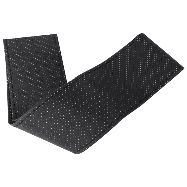 Protezione manicotto ruota sterzo auto PU in pelle anti-