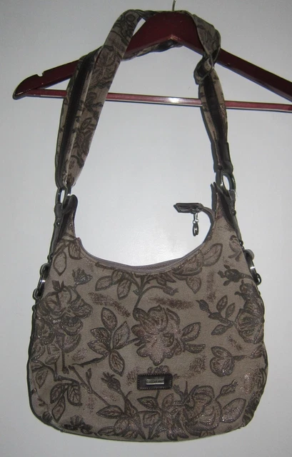 Sac Bandoulière Beige Avec Sequins Dorés Camaieu - Occasion, Style Féminin élégant