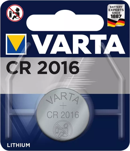 VARTA pile bouton lithium "Electronics" CR2016 3 Volt, P2 3