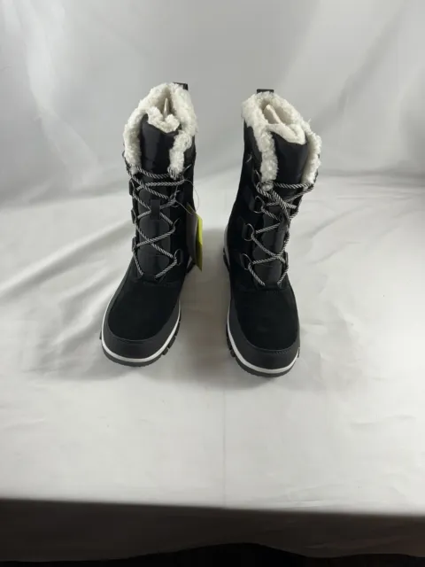 All in Motion Women's Camila Winter Boot Black/White Size 9 Waterproof Insulated