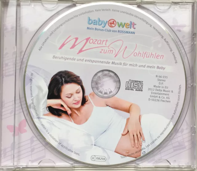 Mozart zum Wohlfühlen・u.a. Eine kleine Nachtmusik・CD ℗©2012 Delta・Media NM! 3