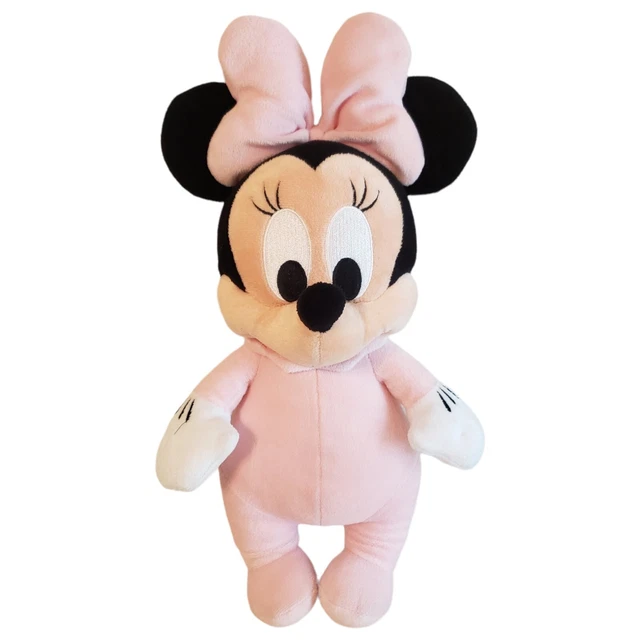 DISNEY PARKS BABIES Disneys Baby Minnie Mouse Pink Plush Toy Stuffed