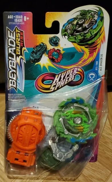 Beyblade B-151 Burst Hypersphere Rise Ace Dragon auth. w/ QR Code