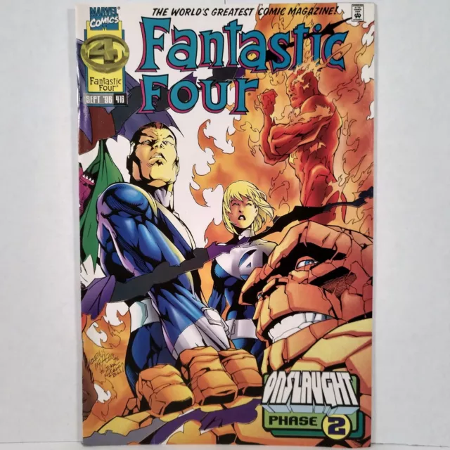 Fantastic Four Vol. 1, No. 416 - Marvel Comics Group - Sept. 1996 - Buy It Now!