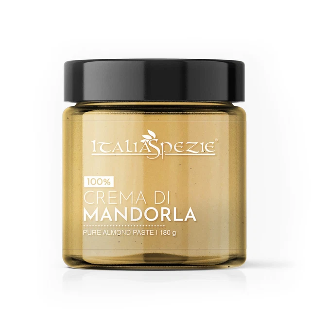 Crema di Mandorla 100% pura - 180g Italia Spezie  - Italia Spezie®