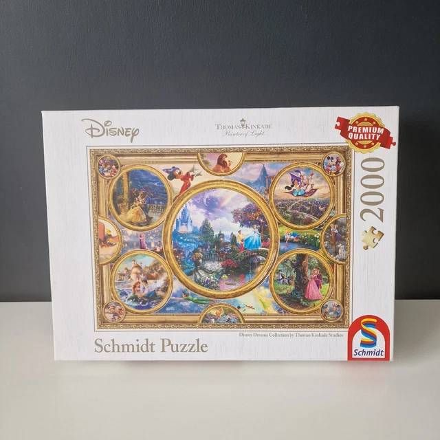 SCHMIDT THOMAS KINKADE Disney Dreams Collection Jigsaw Puzzle (2000