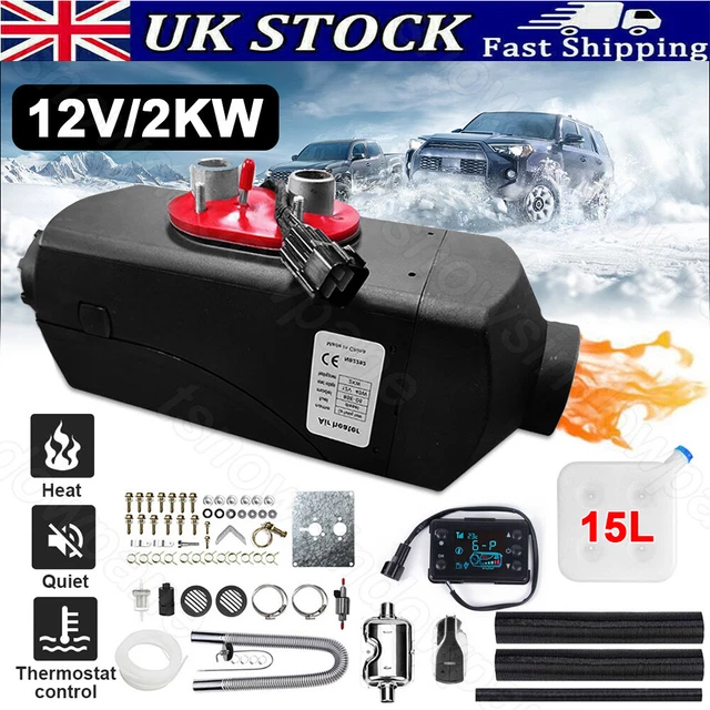 DIESEL HEATER 12V 2KW Caravan Camper Van Boat Air Motorhome Night Parking Hot £79.87 PicClick UK