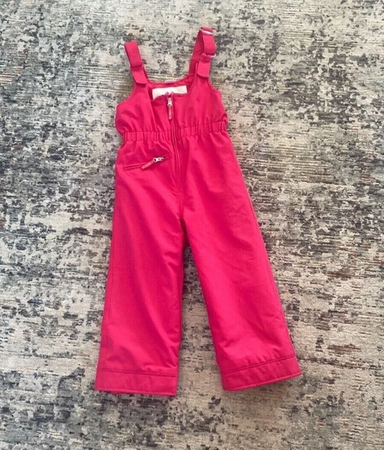 Obermeyer I-Grow Winter Snow Overall Bibs Ski Suit Kids Pink Youth 5