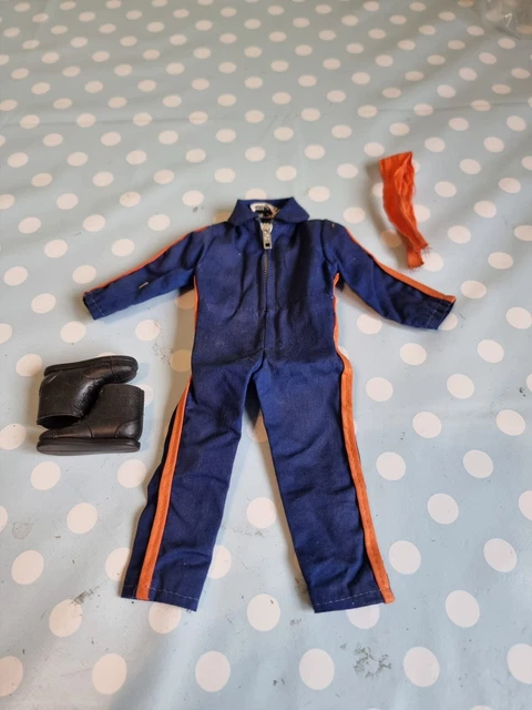 VINTAGE ORIGINAL ACTION Man Helicopter Pilot Outfit No 27 £18.95 ...