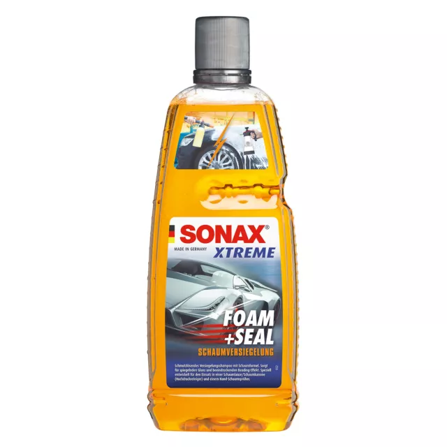 Sonax Xtreme Foam + Guarnizione Schaumversiegelung Shampoo 1 Litro Auto