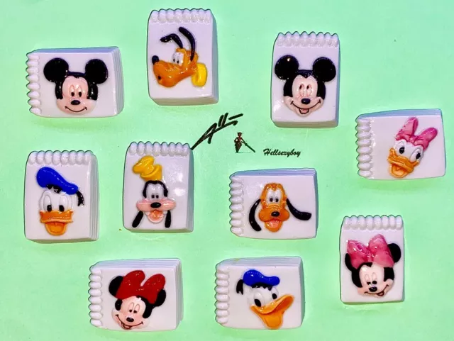 Série de Fève MICKEY LIVRE  Complète 10 Fèves