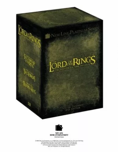 The Lord of the Rings Trilogy (Extended Edition Box Set) [DVD] - DVD  2CVG The