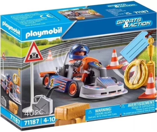 PLAYMOBIL Sports&Action 71187 Racing Cart Neu