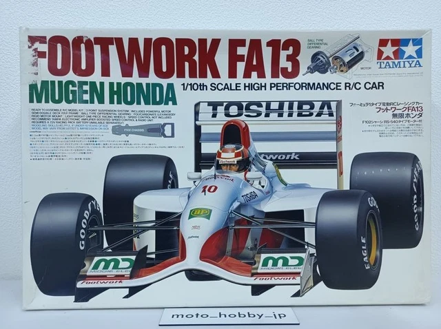 TAMIYA F1 FOOTWORK Fa13 Mugen Honda Decal Set Rc 1/10 58114 Rare