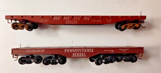 York Central HO Scale Custom Kitbashed Depressed Center 561F Flat Car