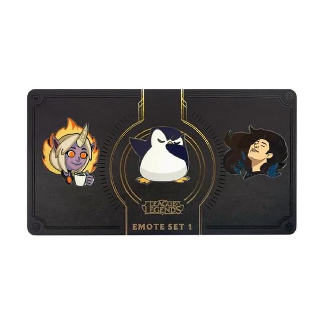 LEAGUE OF LEGENDS Emote Set 1 Official Riot Store Goods LOL EUR 32,27 ...