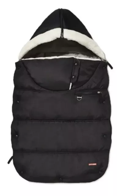 Skip Hop Stroll & Go Three Season Toddler 1 Year & Up Footmuff, Black