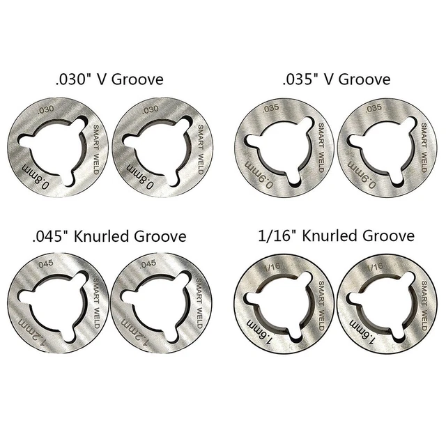 Easy to use Drive Rolls for Miller MIG Welder Wire Feeder V Groove Design