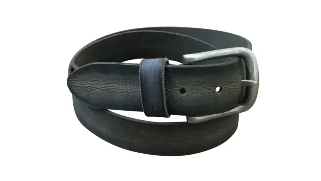Genuine thick Buffalo leather Belt exotic buckle 40 mm wide man boys