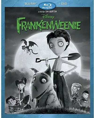Frankenweenie (Blu-ray + DVD, 2012) - Brand New