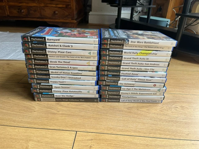 Playstation 2 - 26 games bundle PS2 Grand Theft Auto Vice City San Andreas III