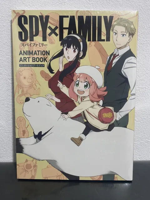 SPY x Family Official TV  Animation Art Book Full Color WIT STUDIO Japanese
