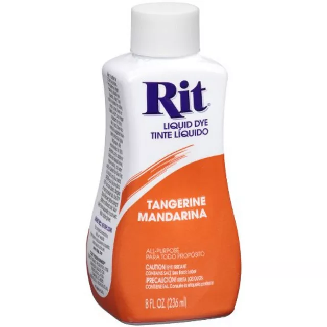 RIT - All Purpose Liquid Fabric Dye - Tangerine 236ml