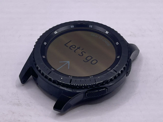 Samsung Gear S3 Frontier 46mm R760 Bluetooth Smartwatch Black GREAT 2492