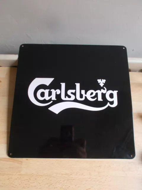 Plaque en tôle bière CARLSBERG - Neuve