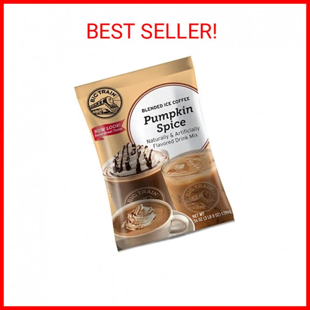Big Train Blended Ice Coffee, Pumpkin Spice, 3.5 Pound, Powdered Instant Coffee