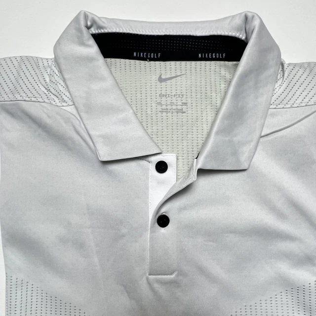NIKE GOLF Dri-Fit Vapor Jacquard Men's Golf Polo White Sz XXL DH0930-100