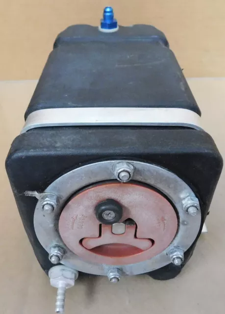 Fuel Cell, 1 Gal, 6 X 6 X 12", -6AN Fittings, Custom Mount