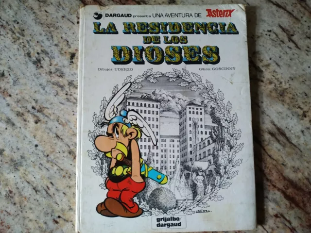 Comic ASTERIX . LA RESIDENCIA DE LOS DIOSES (Uderzo & Goscinny)