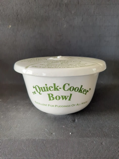 VINTAGE GRIMWADES THE Quick-Cooker Bowl Ceramic Cooking Bowl