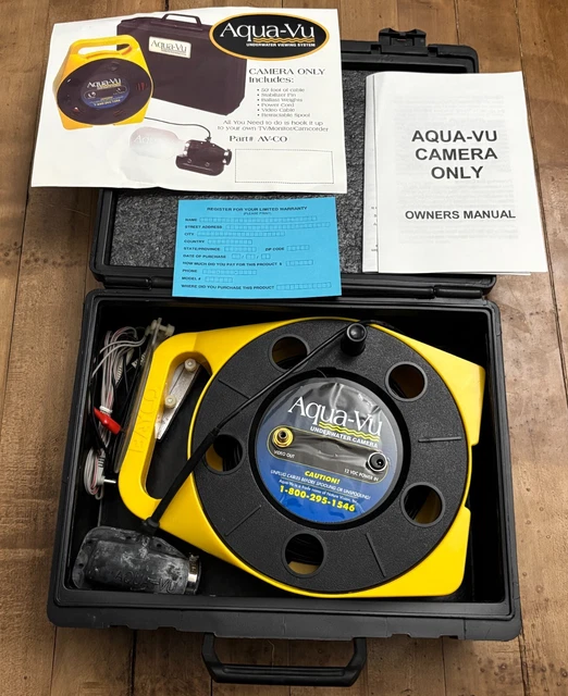Caméra De Pêche Aqua-Vu Mc2x - Visionnement Sous-marin Avec étui
