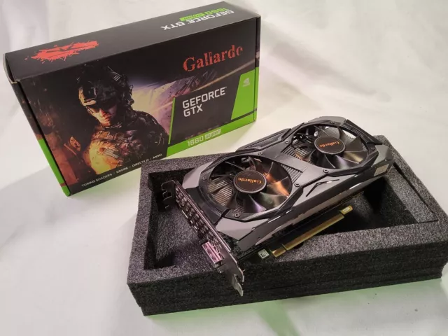 Manli GeForce GTX 1660 SUPER Gallardo, 6GB GDDR6, DVI, HDMI, DP