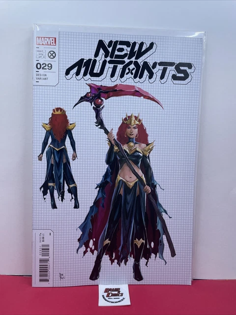 New Mutants #29 Marvel 2022 1:10 Rod Reis Design Variant Cover NM