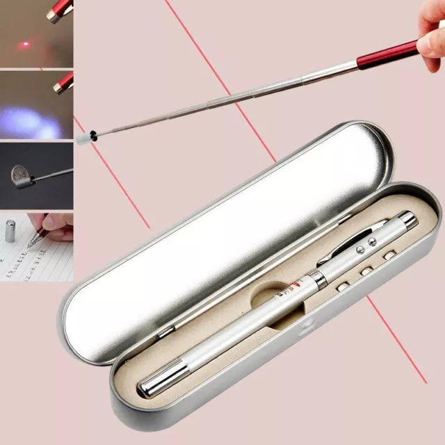 Multifunction Ballpoint Creative Infrared Telescopic Pointer Pen Writing School