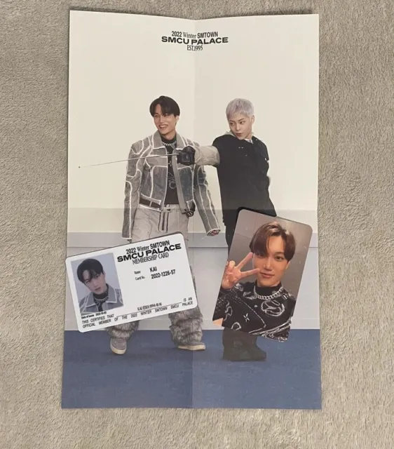 EXO Kai smcu membership photocard set