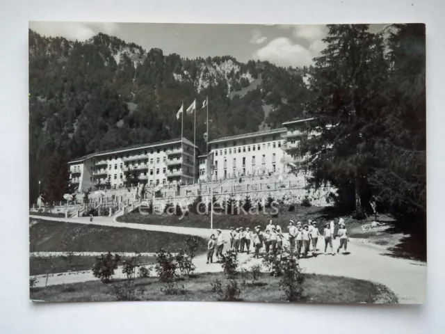 PIANI DI LUZZA Villaggio Alpino colonia Forni Avoltri Udine vecchia cartolina