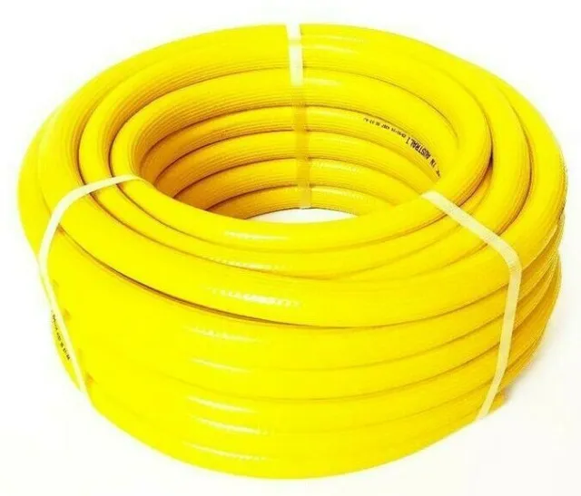 FIRE FIGHTING REEL YELLOW HOSE PIPE PUMP 20mm 3/4 x 50m COIL SAFETY Australian