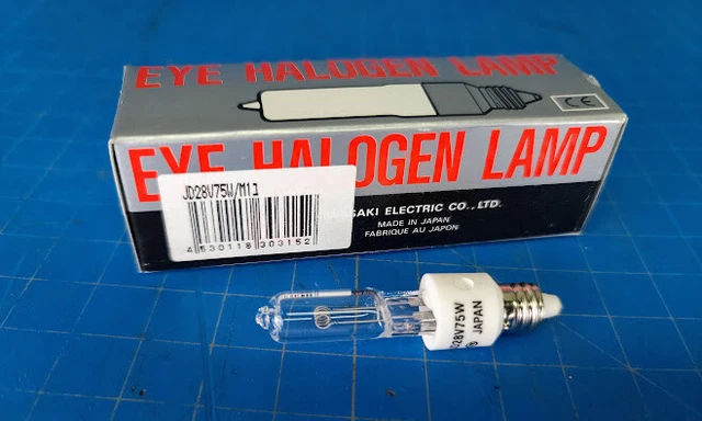 Iwasaki Electric Eye 28V 75W Halogen Lamp JD28V75W/M1
