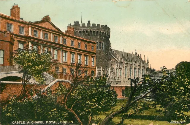 Dublin Castle & Chapel Royal - Postcard