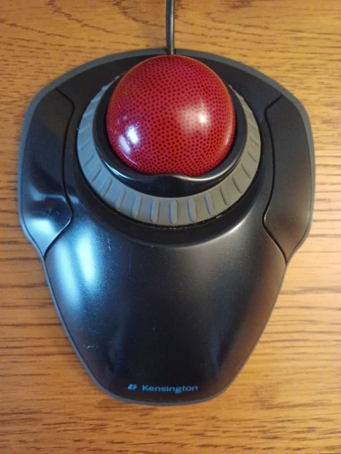 Kensington Orbit Trackball with Scroll Ring K72337 - Cleaned & Tested
