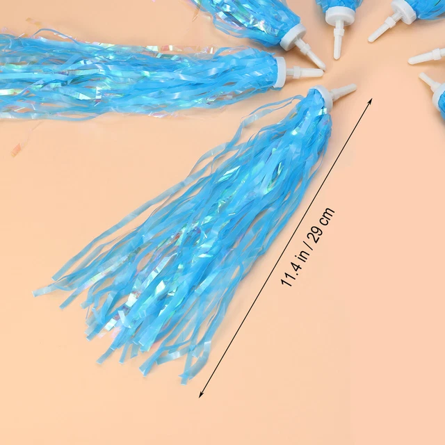 4 Pairs Handlebar Tassels Tricycle Streamers Bulk Beads Accessories 11