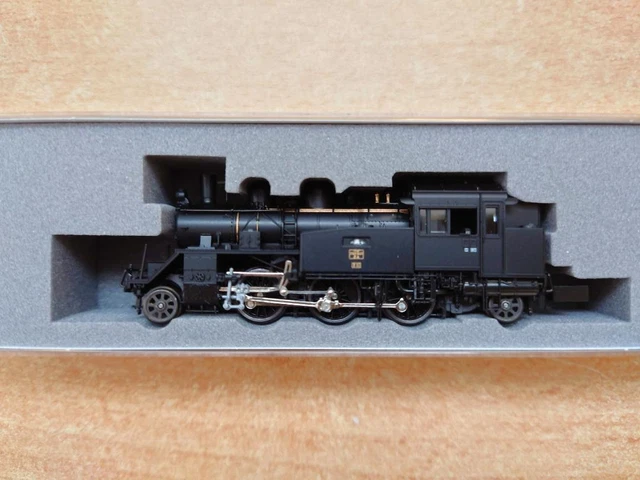 KATO N Gauge C12 Steam Locomotive 2022-1 – Southern Pacific, Black, Analog, 2015 Manufacture
