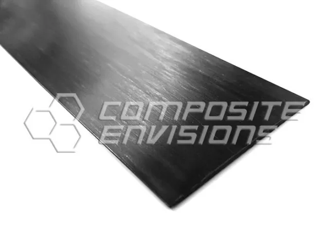 Carbon Fiber Pultruded Strip 1.4mm x 50mm x 1.2m